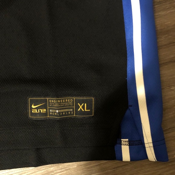 Duke Blue Devils Nike Jersey Men's XL Black #1 - Picture 7 of 10